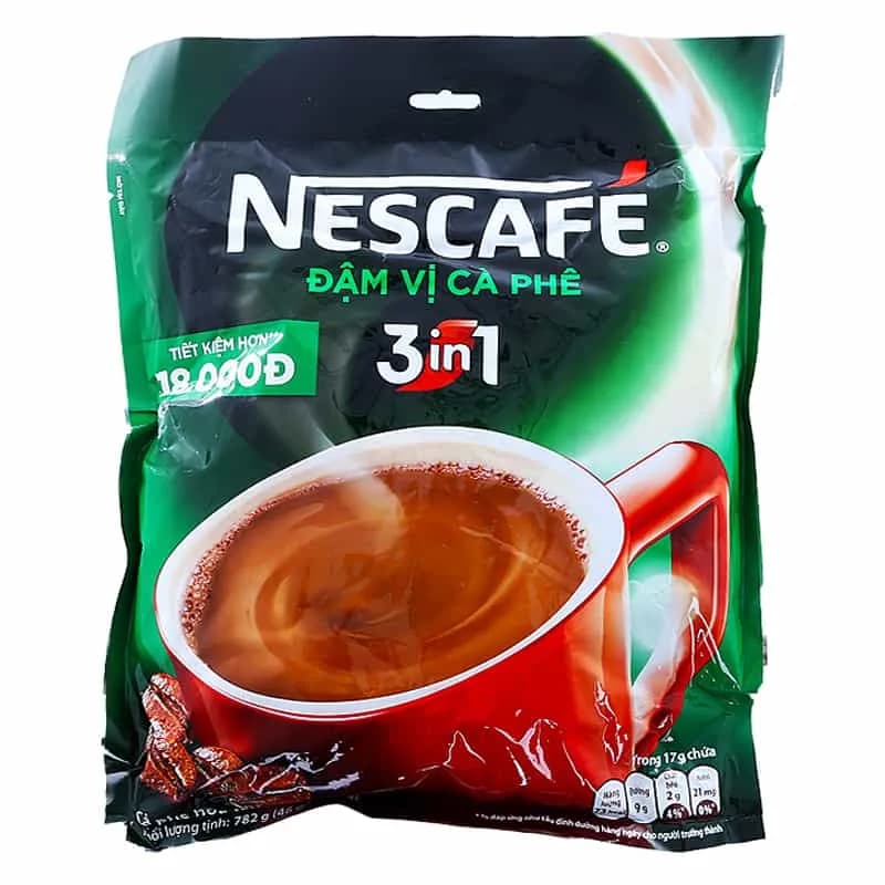 Nescafé Coffee Strong 3in1 Instant 46 Sticks 17g
