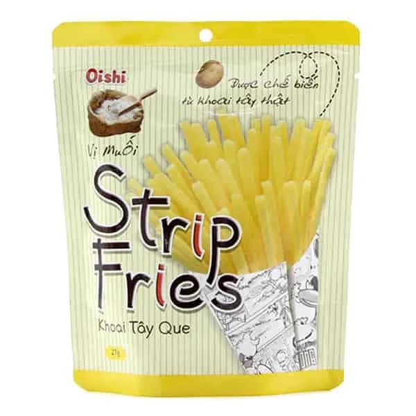Oishi Snack Natural Flavors Strip Fries 27g