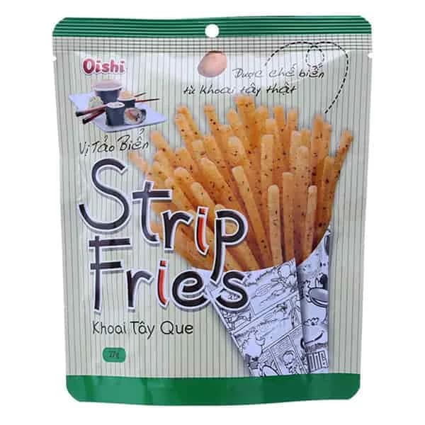 Oishi Snack Seaweed Flavors Strip Fries 27g
