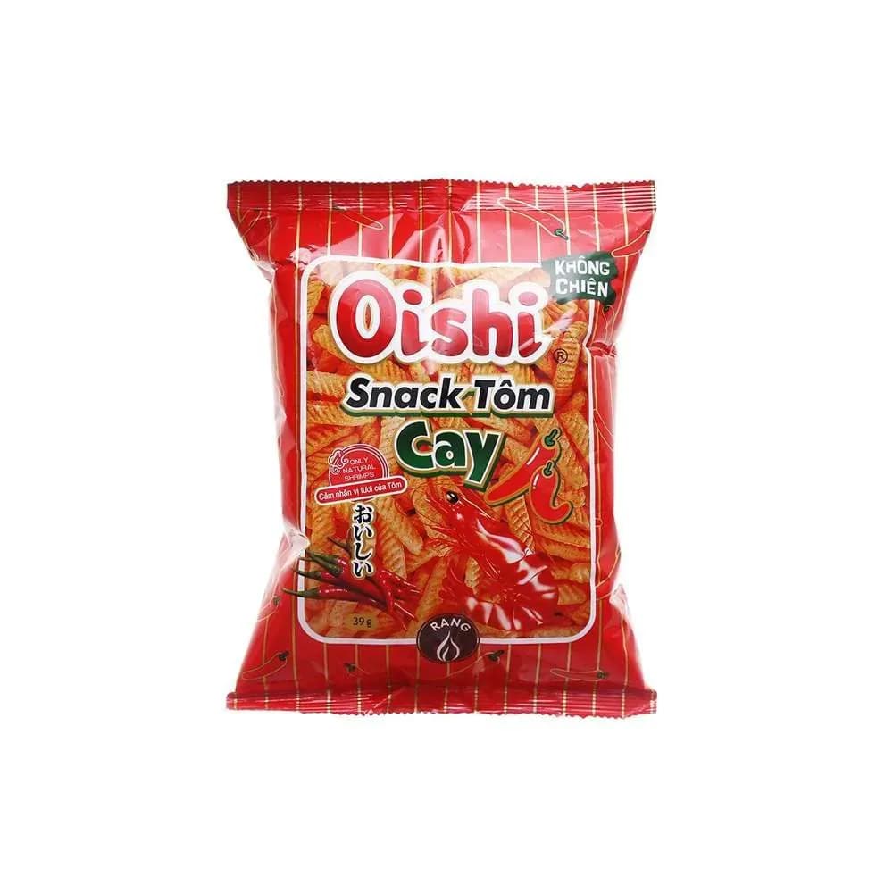 Oishi Snack Shrimp Hot Spicy 34g