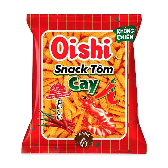 Oishi Snack Shrimp Spicy 40g