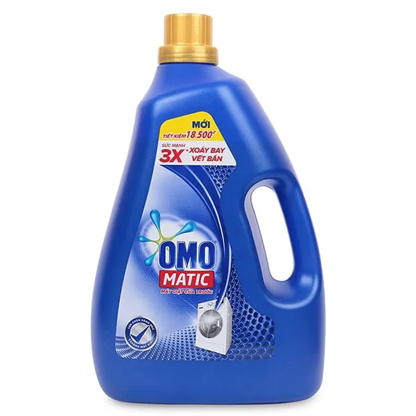 Omo Laundry Detergent Matic Front Load Liquid 2700g