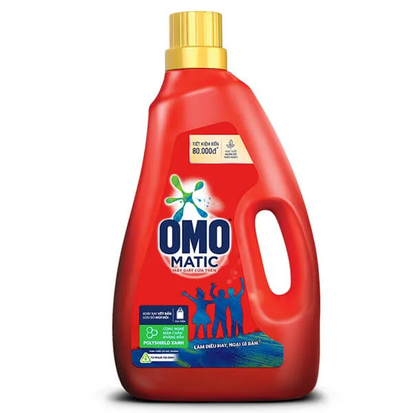 Omo Laundry Detergent Matic Front Load Liquid 4200g