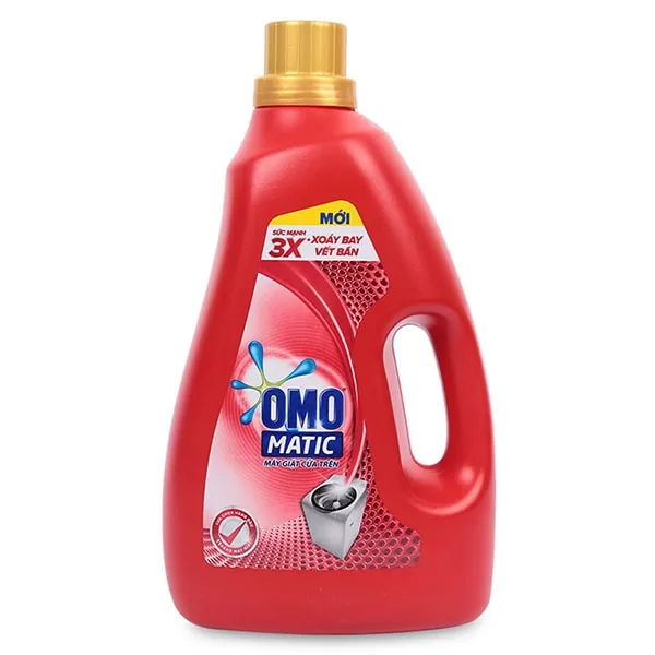 Omo Laundry Detergent Matic Top Load Liquid 2700g x 4