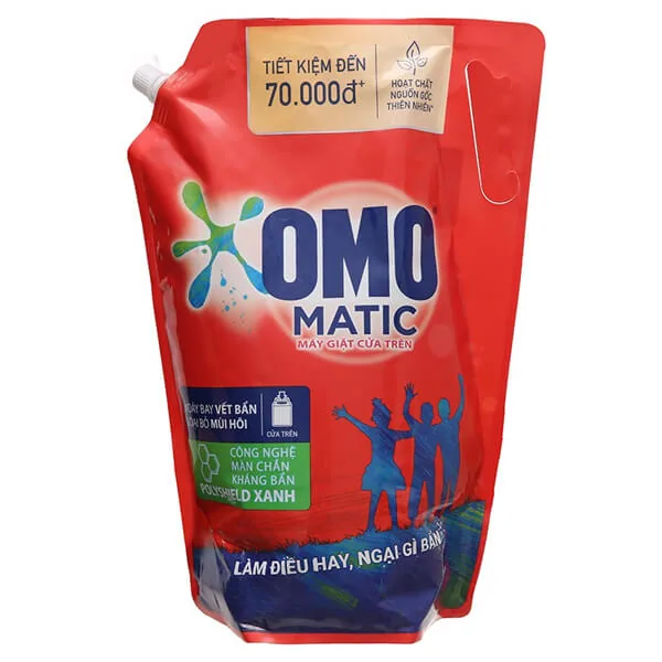 Omo Laundry Detergent Matic Top Load Liquid 4000g x 4
