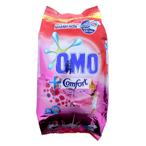 Omo Laundry Detergent Plus Comfort Magic Attar Powder 360g