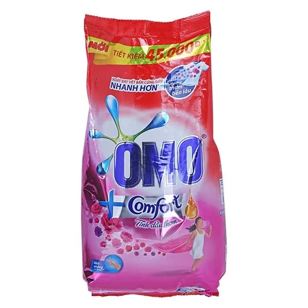 Omo Laundry Detergent Plus Comfort Magic Attar Powder 4100g x 3