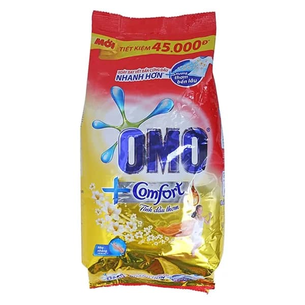 Omo Laundry Detergent Plus Comfort Subtle Attar Powder 4100g x 3