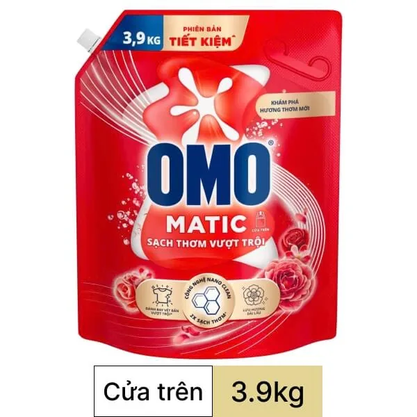 Omo Laundry Detergent Powder Pineapple 3900g