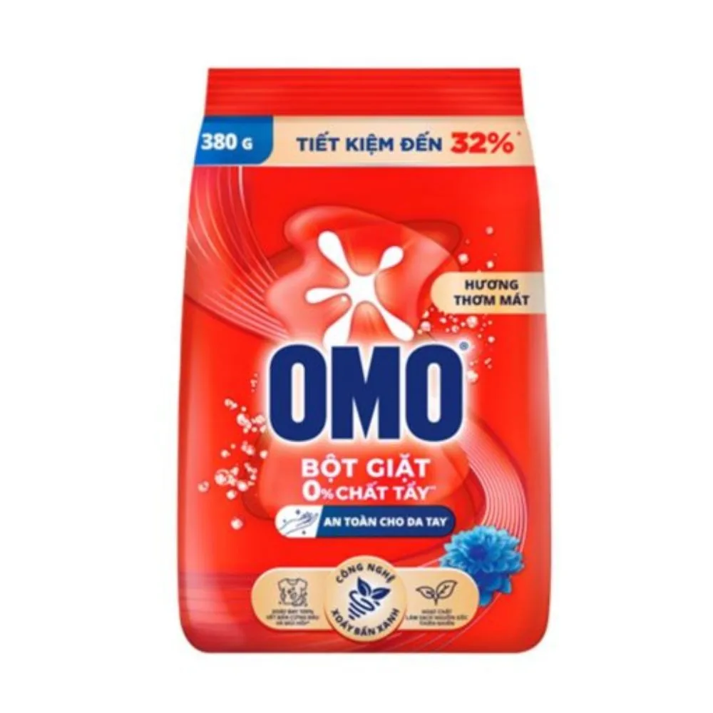 Omo Laundry Detergent Regular Powder 380g