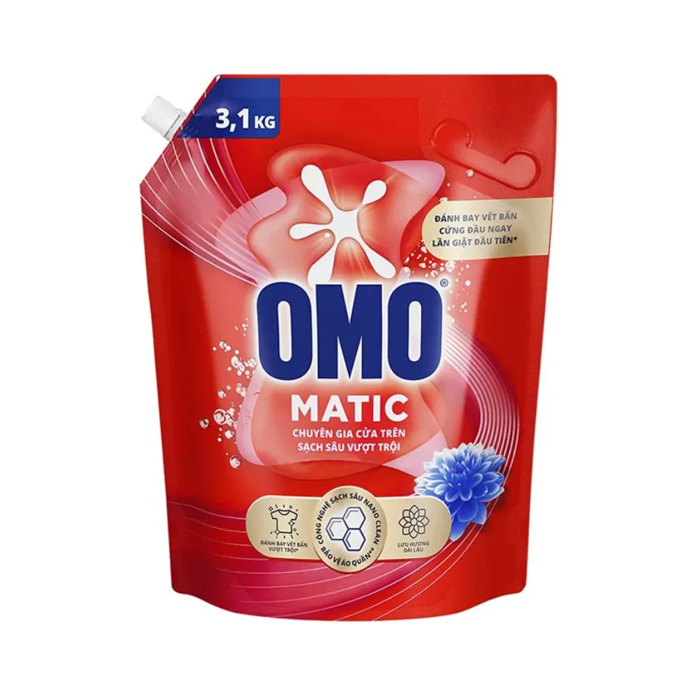 Omo Laundry Detergent Top Load Expert Deep Clean & Superior Performance Liquid 3100g