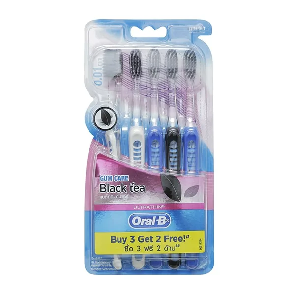 Oral-B Toothbrush Black Tea Gum Care 1s