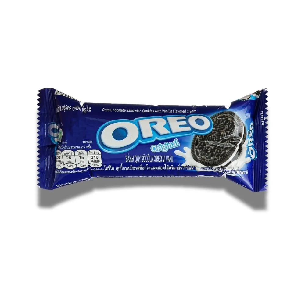 Oreo Biscuit Vanilla Flavored Cream 64.4g x 24