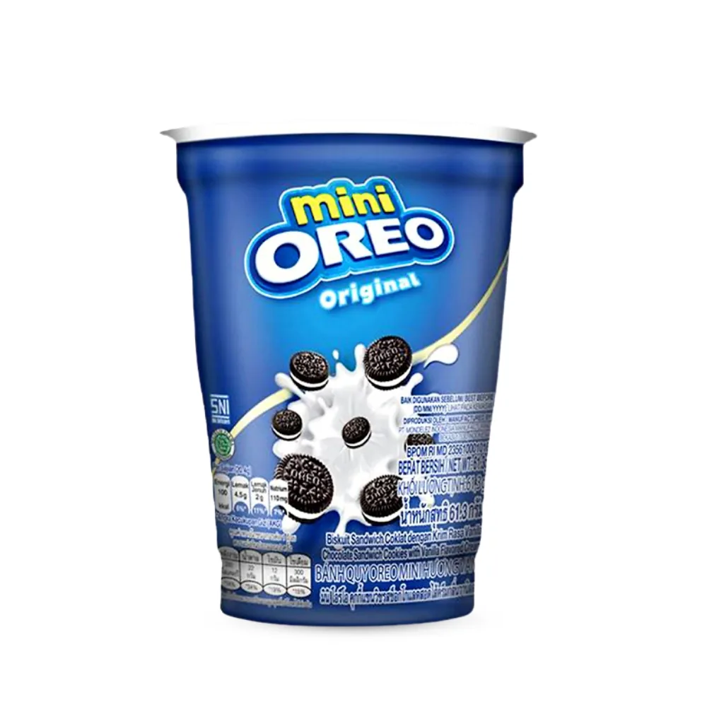 Oreo Biscuit Vanilla Mini Flavored Cream 61.3g
