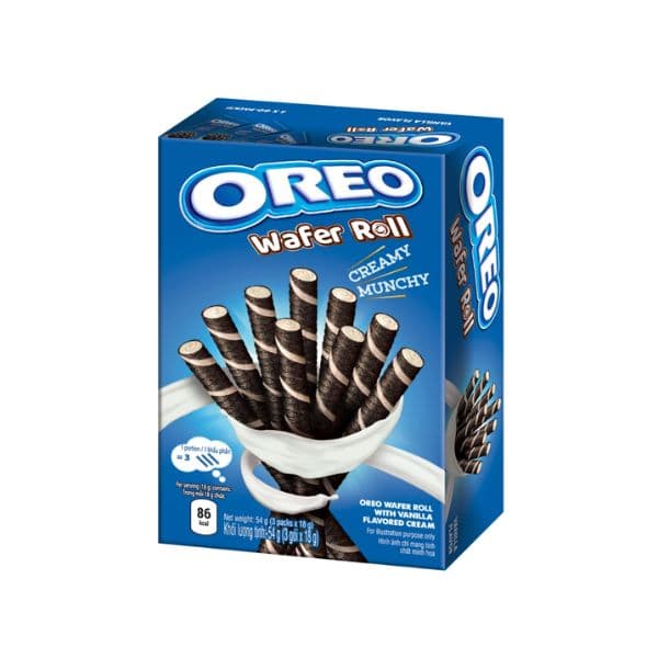 Oreo Wafer Roll Vanilla 54g
