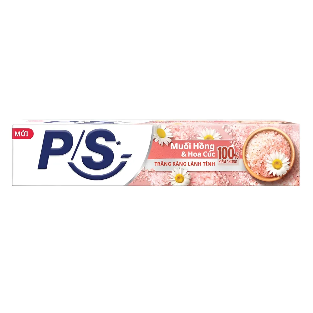 P/S Toothpaste Pink Salt & Chamomile 180g