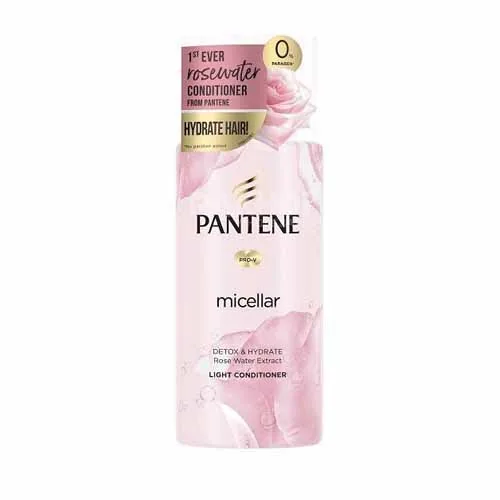 Pantene Conditioner Micellar Detox & Hydrate Rose Water Extract Light 300ml