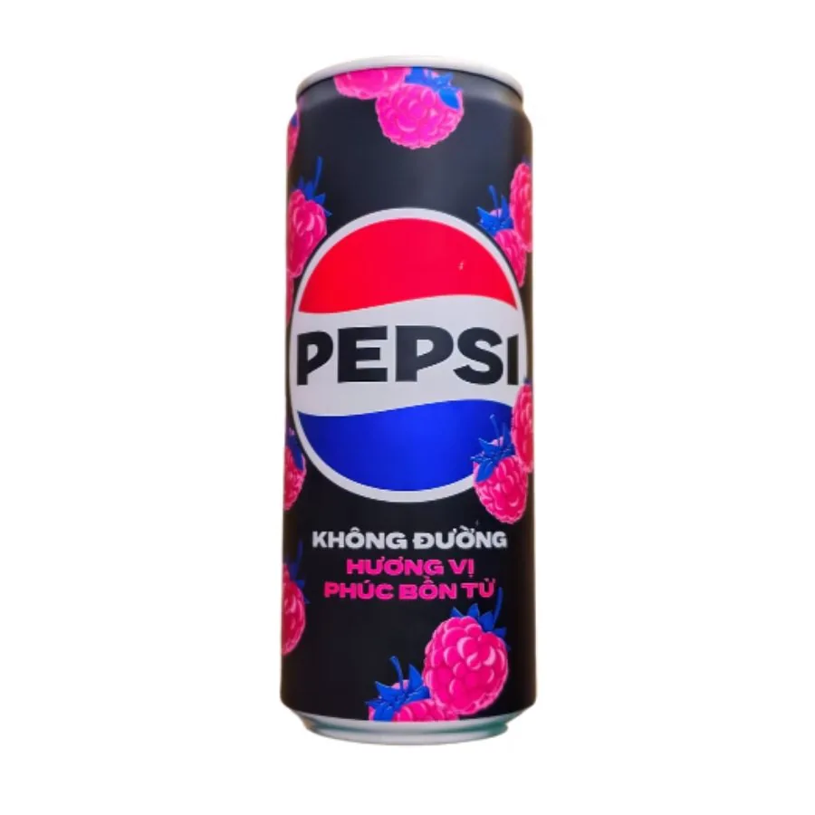 Pepsi Soft Drink Raspberry No Sugar 320ml