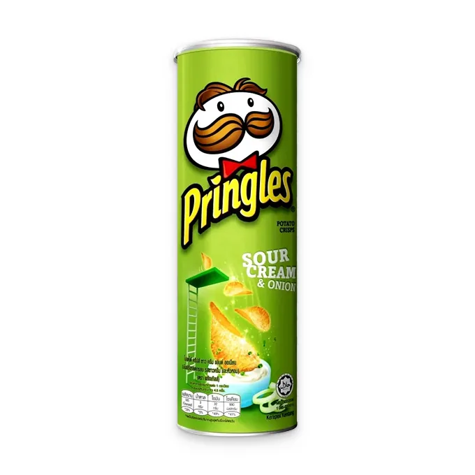 Pringles Snack SOUR CREAM ONION 102g