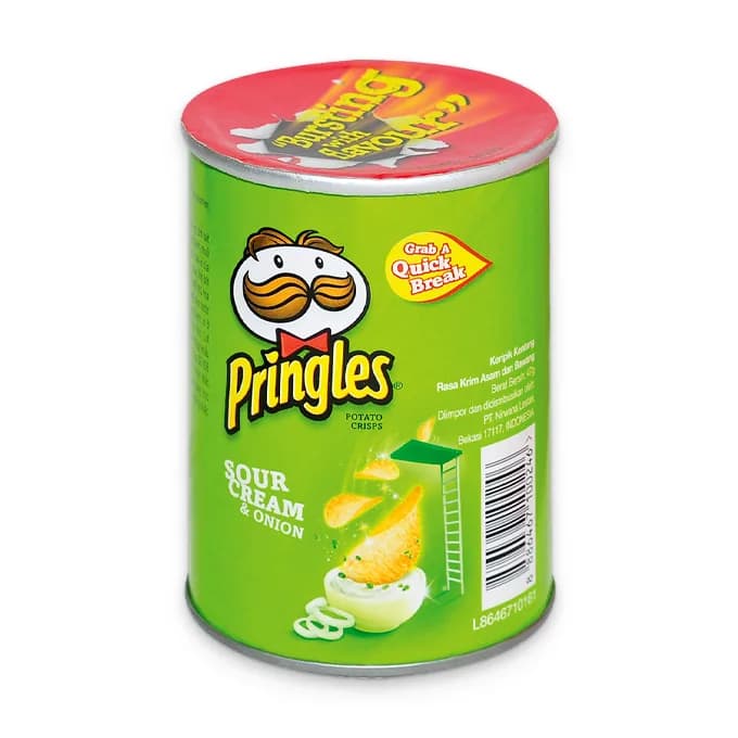 Pringles Snack WITH SOUR CREAM ONION 42g