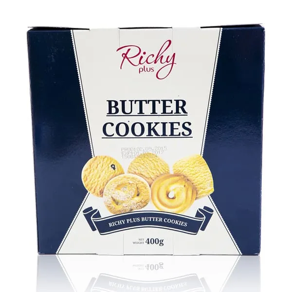 Richy Cookies Plus Butter 400g