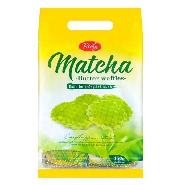 Richy Rice Cracker Karo Wafer Egg Butter 150g