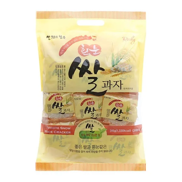 Richy Rice Cracker White Snow 315g