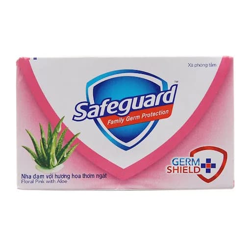 Safeguard Body Care Floral Pink Soap With Aloe Boxes 125g