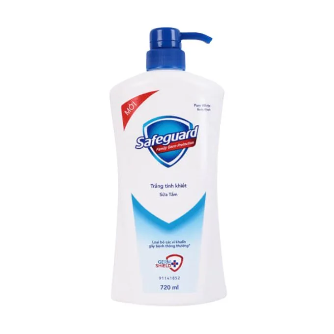 Safeguard Body Care Wash Pure White 720ml