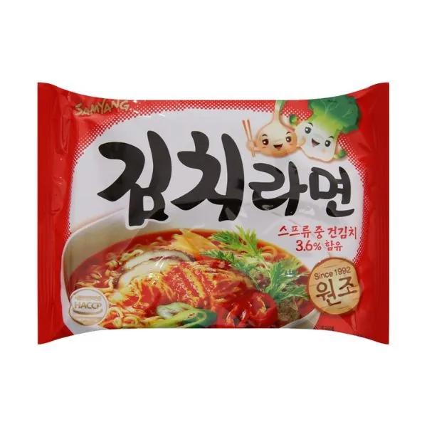 Samyang Instant Noodles Buldak Kimchi Hot Chicken Ramen 120g