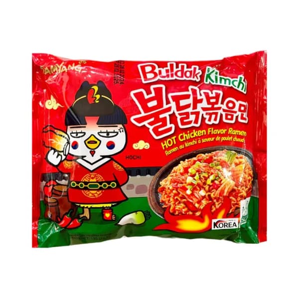 Samyang Instant Noodles Buldak Kimchi Hot Chicken Ramen 135g
