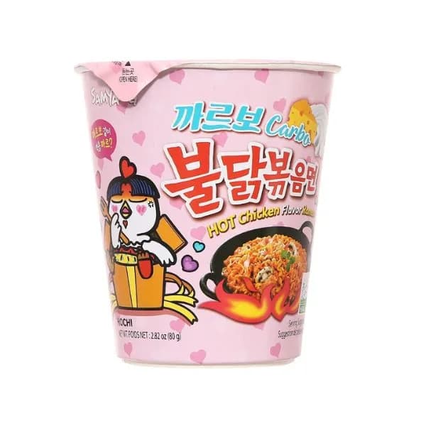 Samyang Instant Noodles Hot Chicken Carbonara Ramen 80g