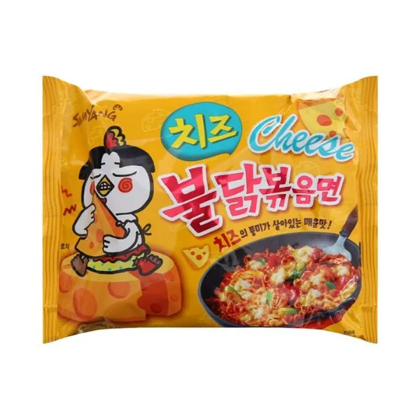 Samyang Instant Noodles Hot Chicken Ramen Cheese 140g