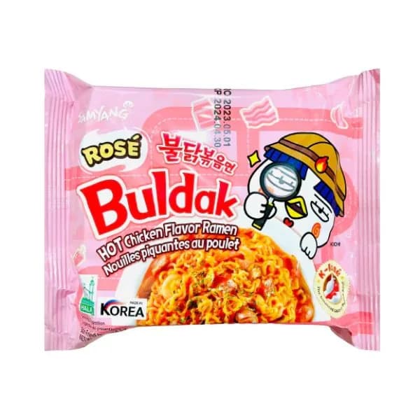 Samyang Instant Noodles Rose Buldak Hot Chicken Ramen 140g x 40