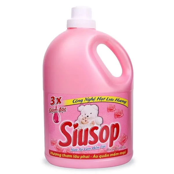 Siusop Fabric Conditioner Rose Concentrate 3800ml