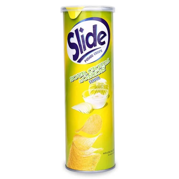 Slide Potato Chips Sour Cream & Onion Potato 100g