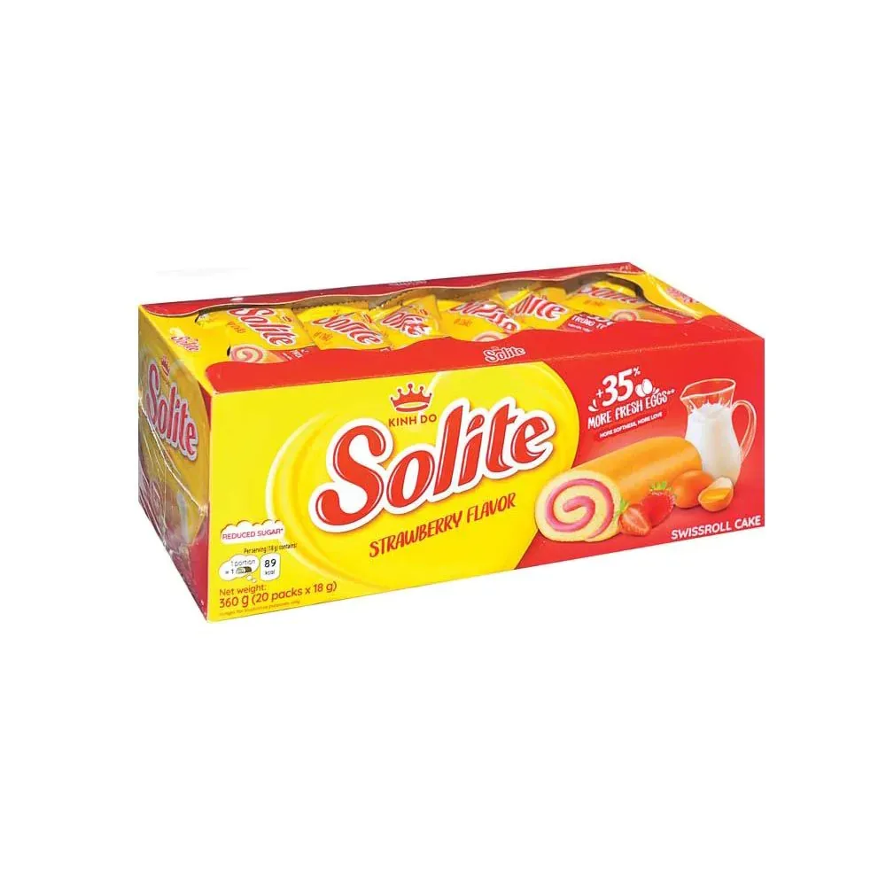 Solite Biscuit Strawberry 324g