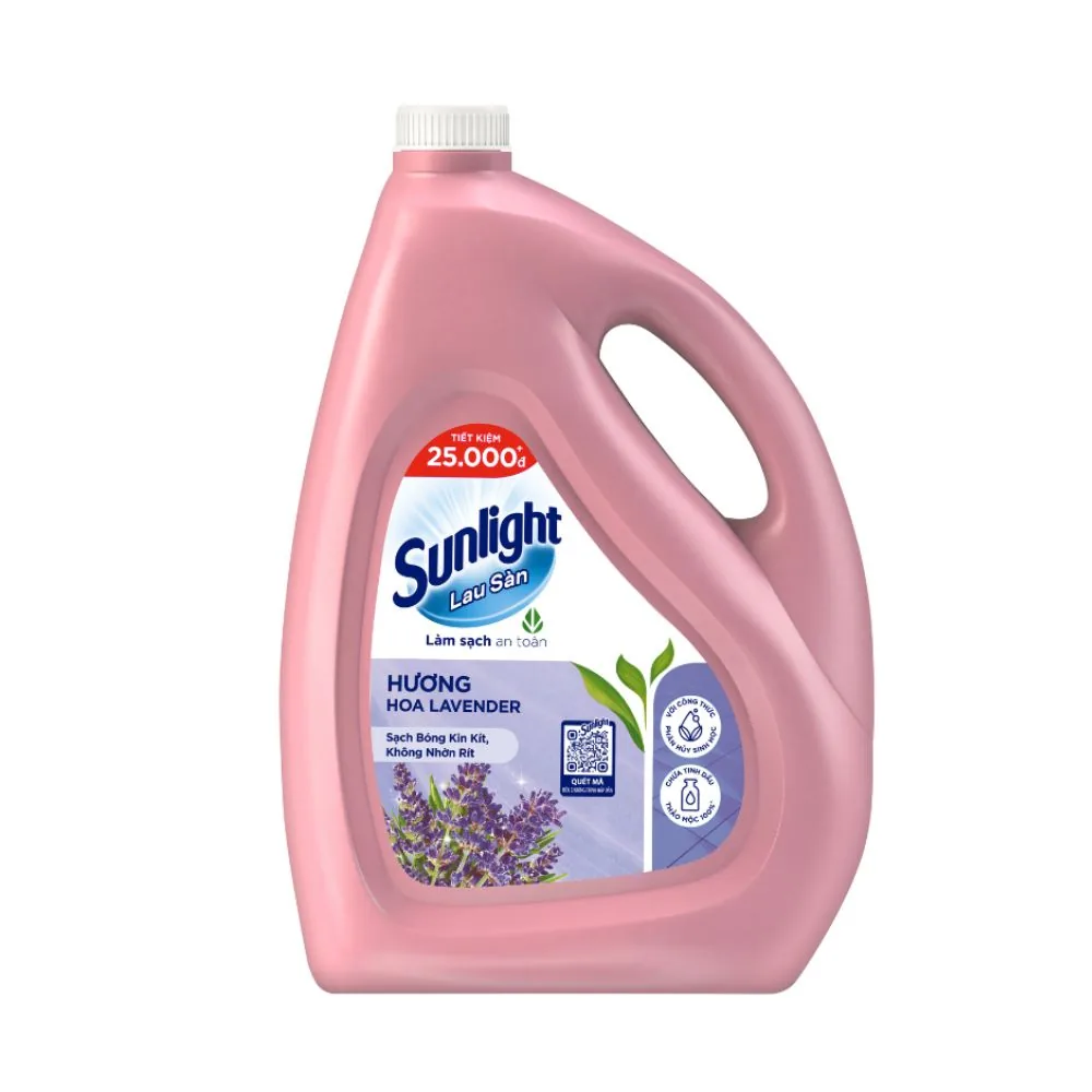 Sunlight Floor Cleaner Lavender Herbal Essential Oil 3600g