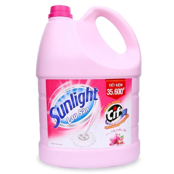 Sunlight Floor Cleaner Lily and Jasmine Floor Cleaning 3800g