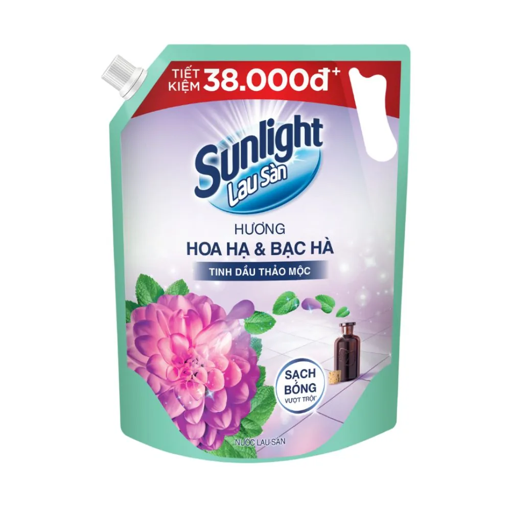 Sunlight Floor Cleaner With Hoa Ha & Mint Favor 3600g
