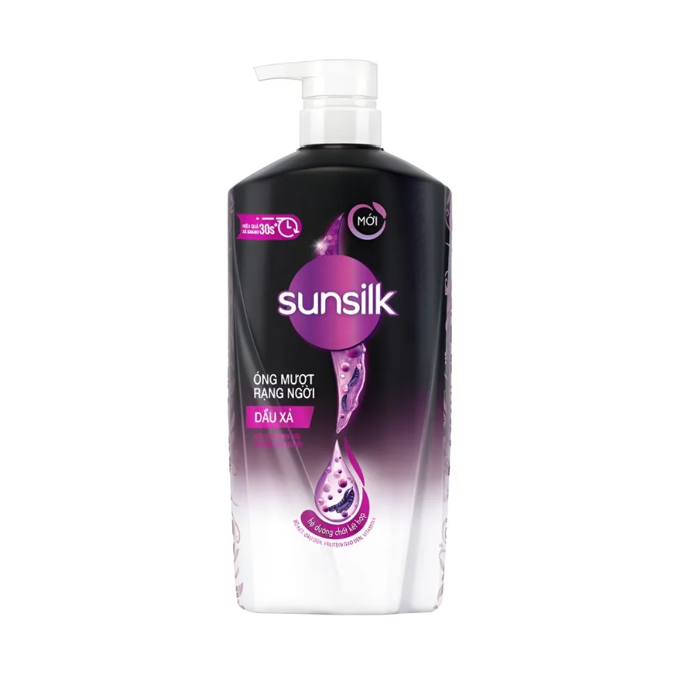 Sunsilk Conditioner Black Silky 640g
