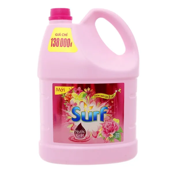 Surf Laundry Detergent Flowers Liquid 3800g
