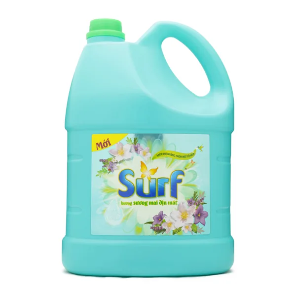 Surf Laundry Detergent Fresh Dewdrop Liquid 3800g