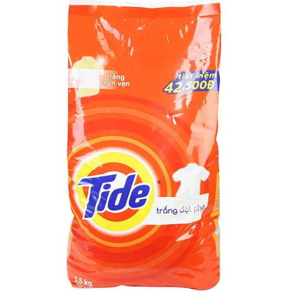 Tide Laundry Detergent Clean And White Powder 5500g