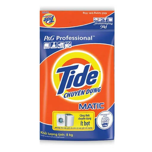 Tide Laundry Detergent Professional Matic 8000g x 2