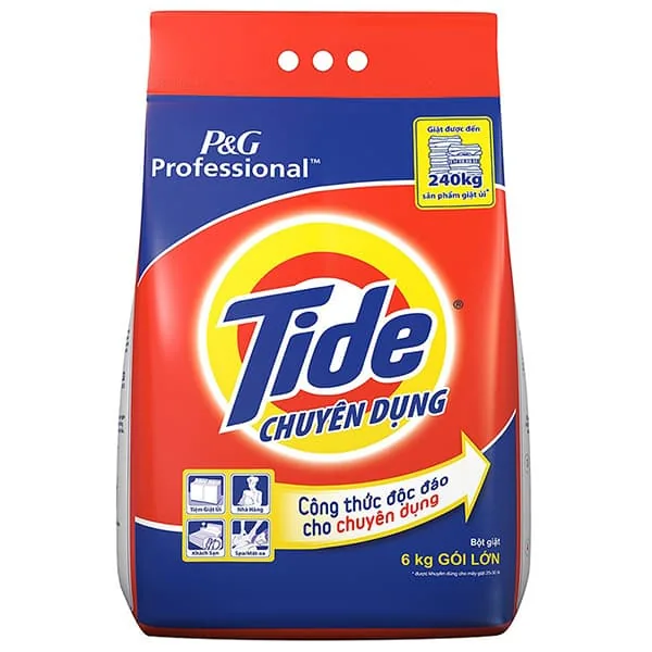 Tide Laundry Detergent Professional Powder 6000g x 2