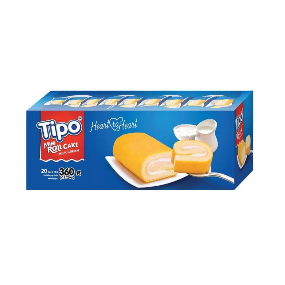 Tipo Cake Milk Cream Layer 360g
