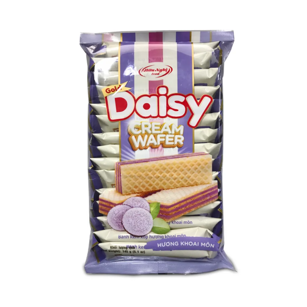 Tipo Wafer Gold Daisy Taro Cream 145g