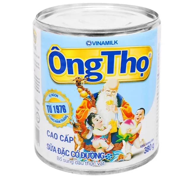 Vinamilk Condensed Milk Sua Dac Ong Tho Sweetened 380g
