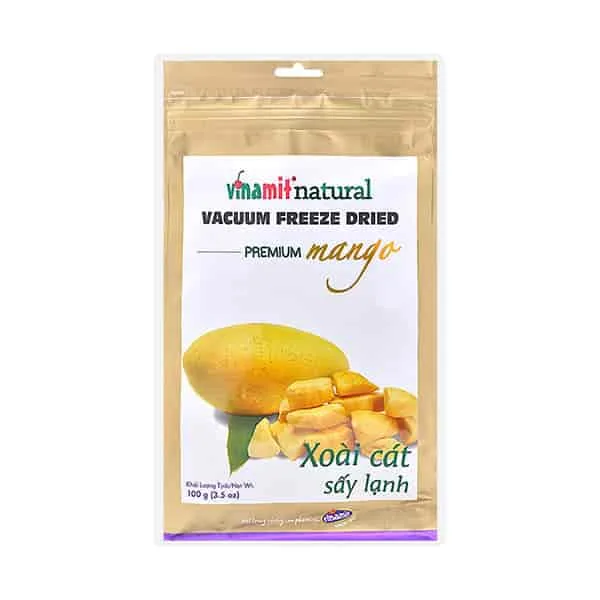 Vinamit Dried Fruit Vacuum Freeze Mango 100g x 18